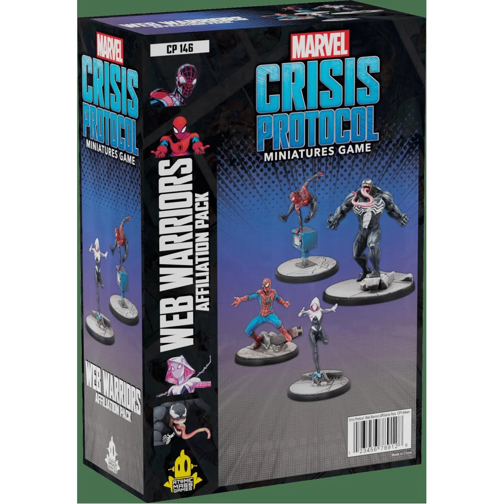 Marvel: Crisis Protocol – Web Warriors Affiliation Pack 3 Marvel: Crisis Protocol – Web Warriors Affiliation Pack